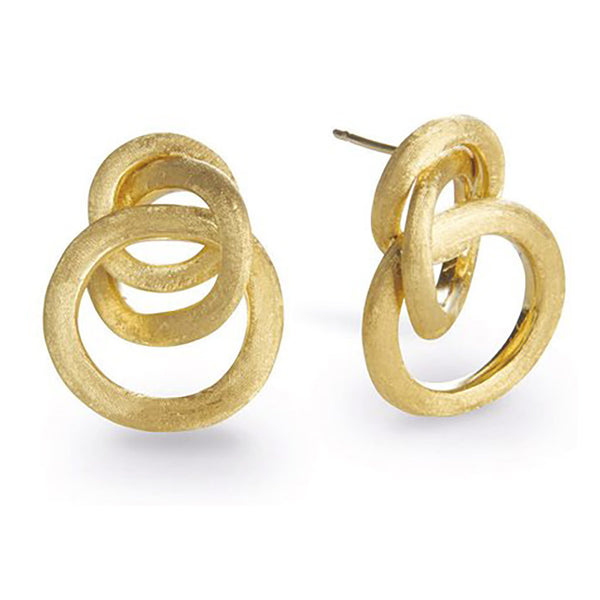 Jaipur Link Gold Small Knot Earrings - 1